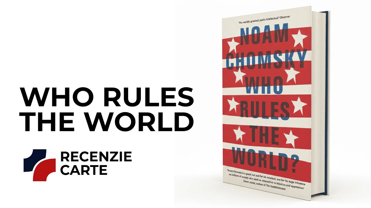 Recenzie Carte - Noam Chomsky - Who rules the world - Manualul Antiamericanului Convins