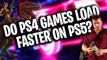 Do PS4 Games Load Faster On PS5? - GTA Online and more...