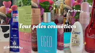 TOUR PELOS MEUS PERFUMES, HIDRATANTES, SPLASH E CHEIRINHOS✨