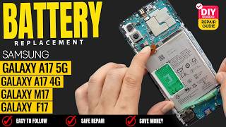 Samsung Galaxy A17 5G Battery Replacement | Fix Battery Draining Fast