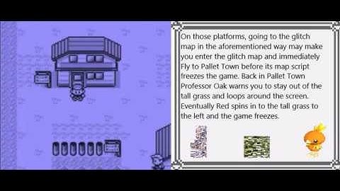 Behaviour of Map 0xE7 in Pokémon Red and Blue