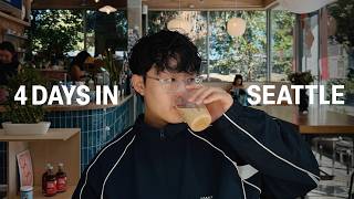 seattle vlog | visiting coffee shops, exploring mount rainier