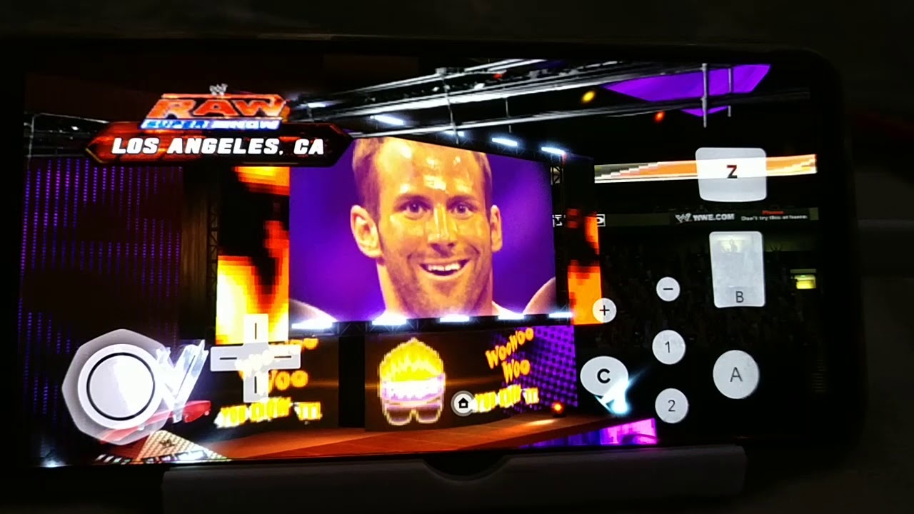 WWE 13 on android at full speed using dolphin emulator