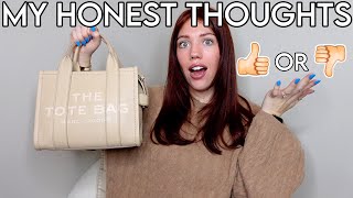 MARC JACOBS MINI LEATHER TOTE REVIEW! | Kenzie Scarlett