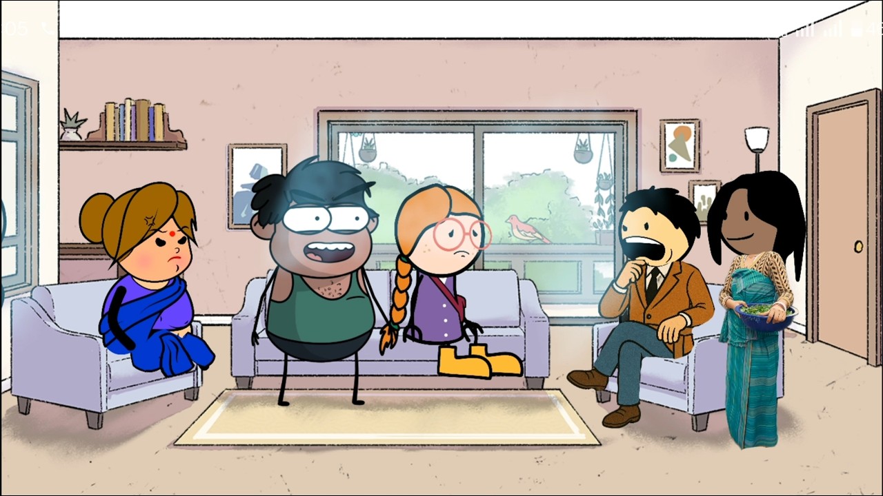 Daosri kou nokorni mansiya raibai// episode -,labra Bodo funny cartoon