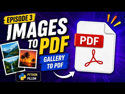 🚀 Build a Professional PDF Toolkit App | Episode 3: Images to PDF