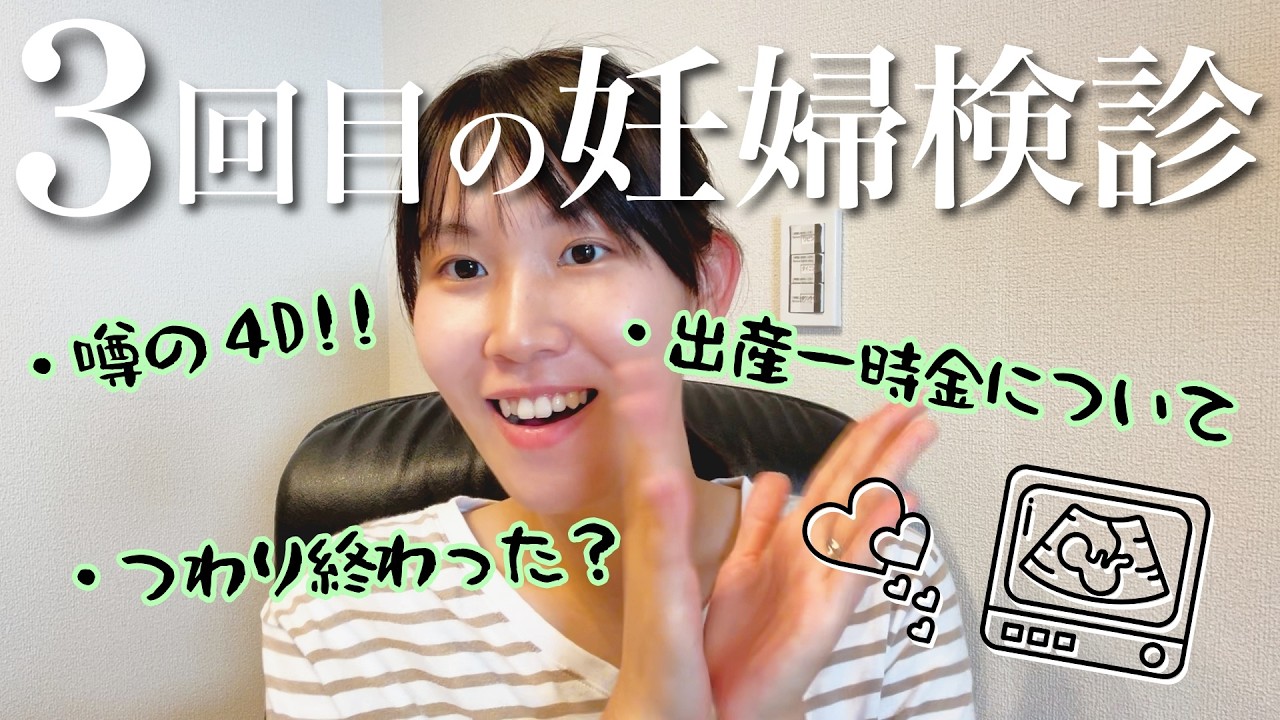 【妊娠記録】3回目！エコーとお金と助産師と