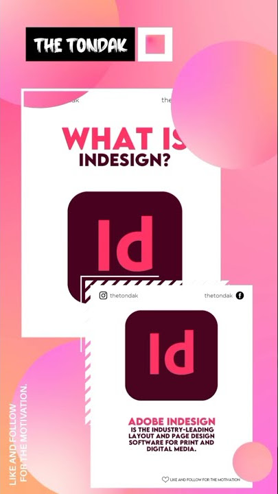 What is Adobe Indesign? #adobe #id