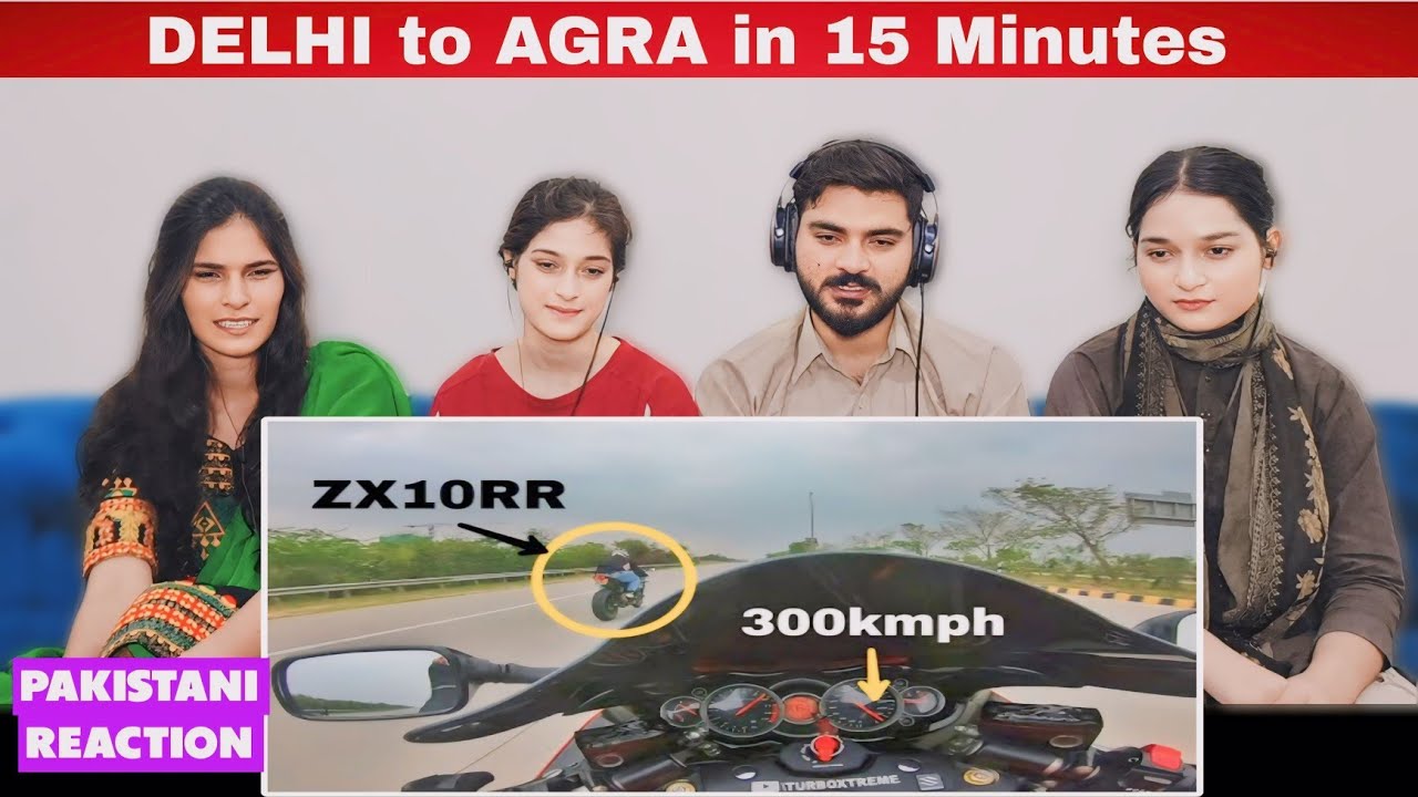 DELHI to AGRA in 15 Minutes! HAYABUSA Speed Challenge