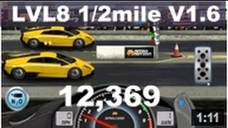 Drag Racing level 8 Lamborghini Murcielago LP 670 1/2 mile tune setup V1.6 Drag Racing level 8 Lamborghini Murcielago LP 670 1/2 mile tune setup V1.6