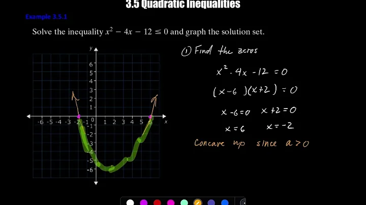 3 5 Quadratic Inequalities 1