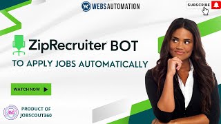 ZipRecruiter Bot | Web Application To Apply Jobs Automatically | By JobScout360 screenshot 2