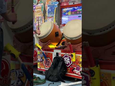 【太鼓の達人　ニジイロver.】超人　金枠金合格