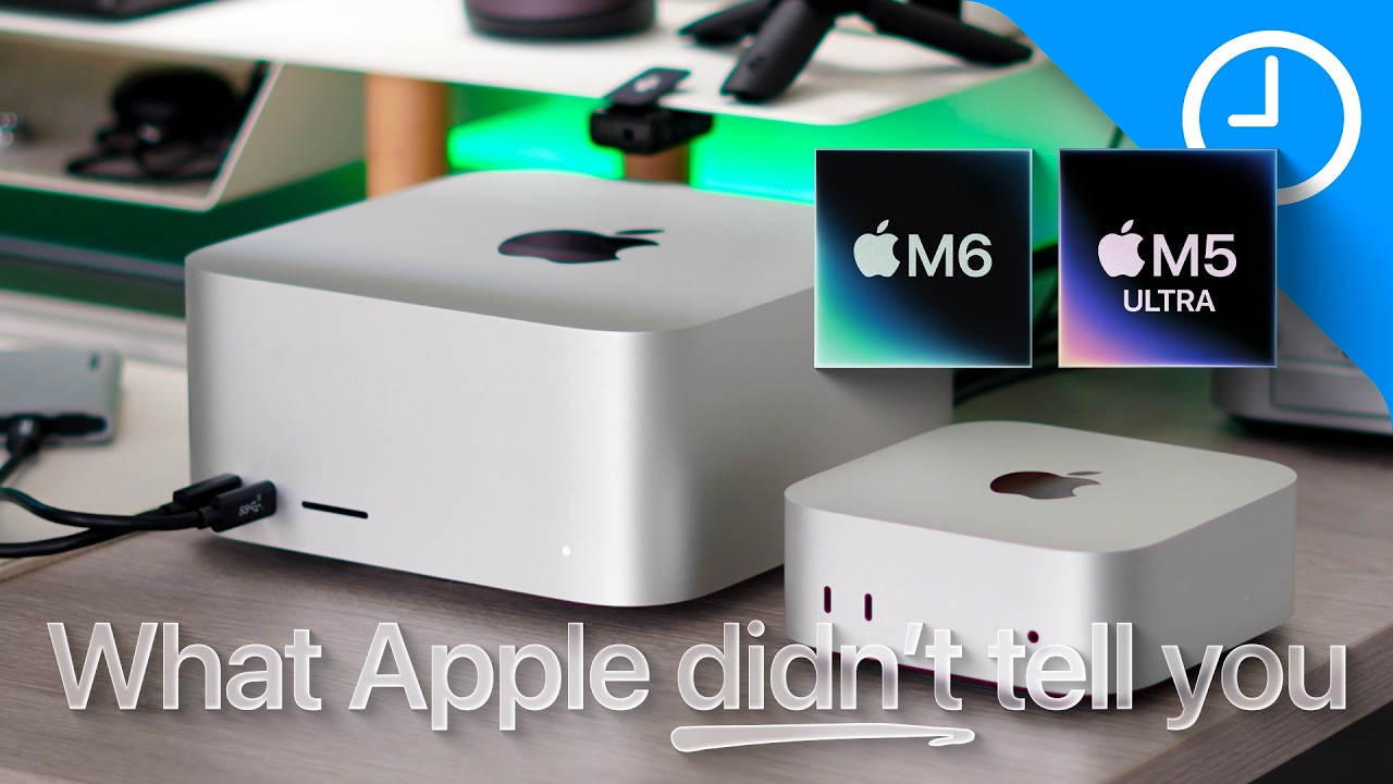Apple Left Out Some BIG Details About the New M6 Mac mini & M5 Ultra Mac Studio…