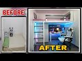 5 sqm room transformation with loft bed gaming set up  full episode room make over minimalist room