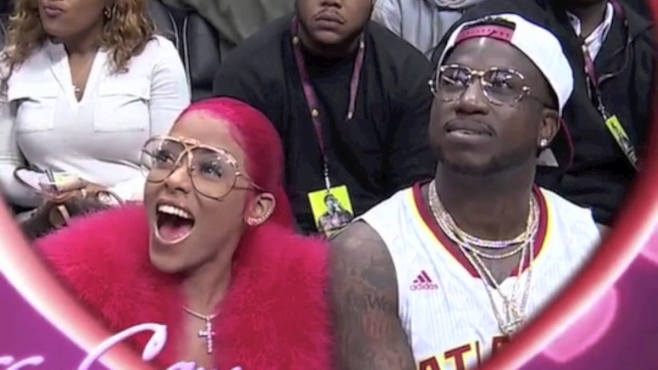 Gucci Mane Proposed To Keyshia Kaoir At Atlanta Hawks Game: She Said YES -  YouTube