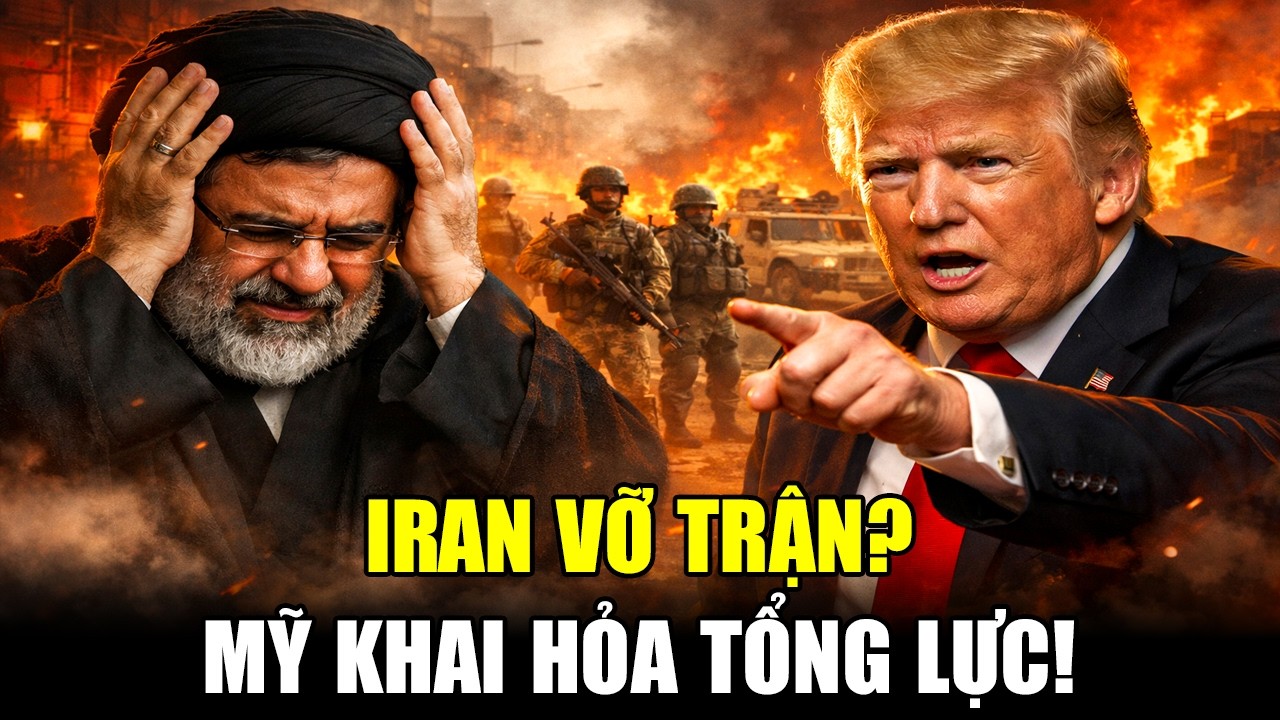 IRAN VỠ TRẬN: 3 Siêu Hạm Mỹ 