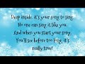 One In A Million From FLAKES The Musical Sing Along Lyrics Video 