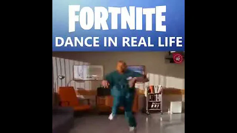 Fortnite dance in real life