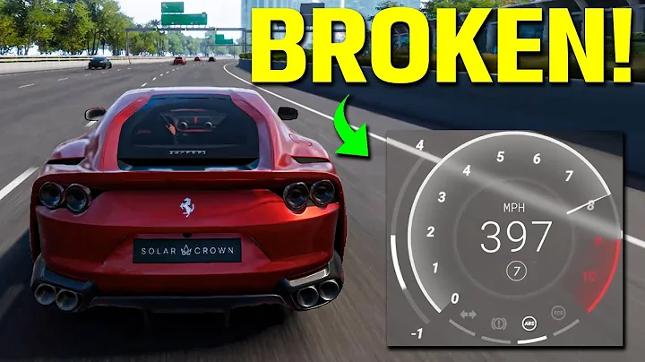 THIS is The Most BROKEN Car in Test Drive Unlimited Solar Crown!