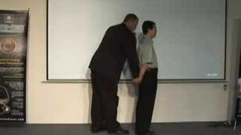 FusionExcel International Spokesman Jean Daniels performing QP Strength Demo