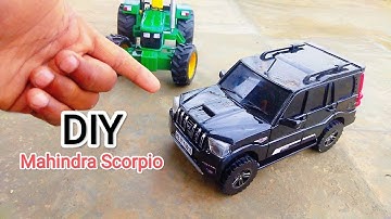 How_To_Make_Mahindra_scorpio /How to make scorpio with cardboard /#cardboardscorpiomaking #Scorpio