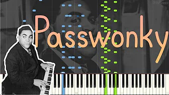 Thomas "Fats" Waller - Passwonky 1936 (Fast Stride Piano Synthesia)