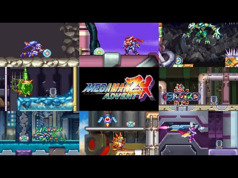 All Life Ups, Sub Tanks, and BM Upgrades' Locations! Mega Man ZX Advent