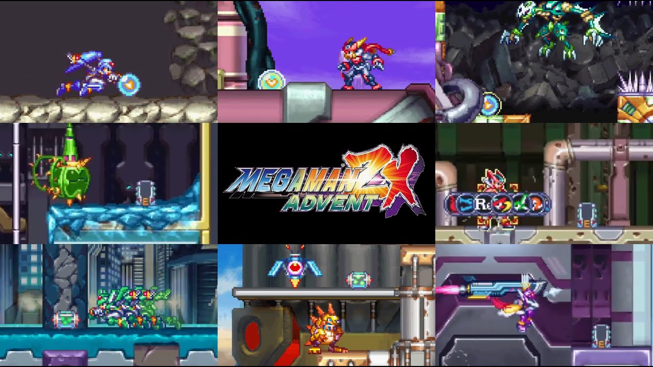 All Life Ups, Sub Tanks, and BM Upgrades' Locations! Mega Man ZX Advent