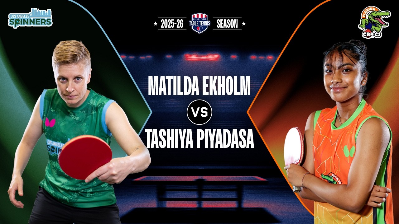 MATCH HIGHLIGHTS: Matilda Ekholm vs Tashiya Piyadasa | MLTT Week 13 (Hollywood, FL)