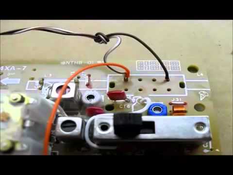 تحويل الراديو الى كاشف المعادن و الالغام YouTube