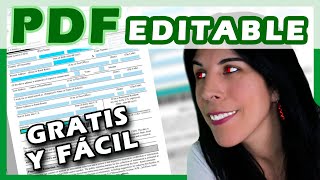 Crear PDF Editable, Rellenable   Firma [🤩 Método Fácil]