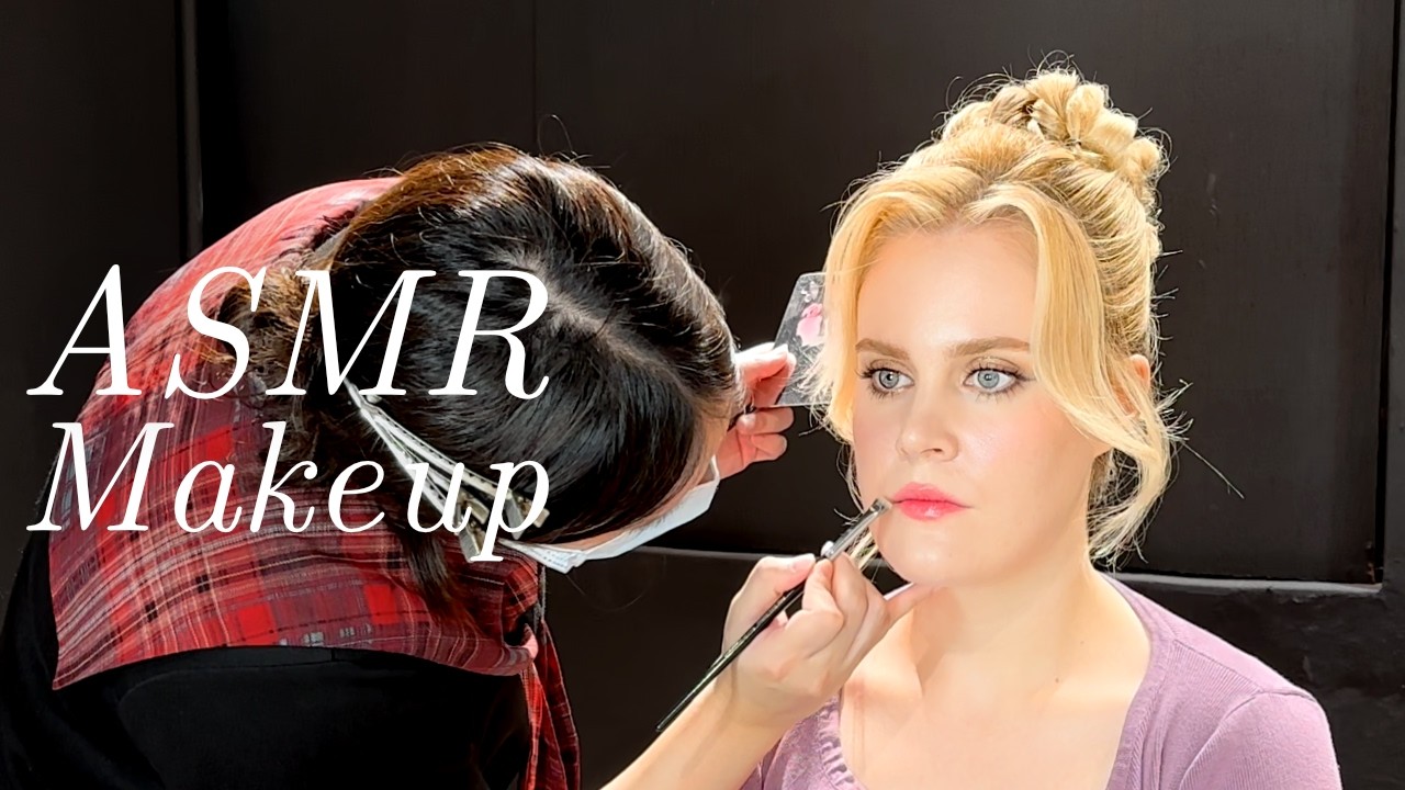 ASMR I FINALLY tried cute style DOUYIN Makeup💕 (Unintentional ASMR)