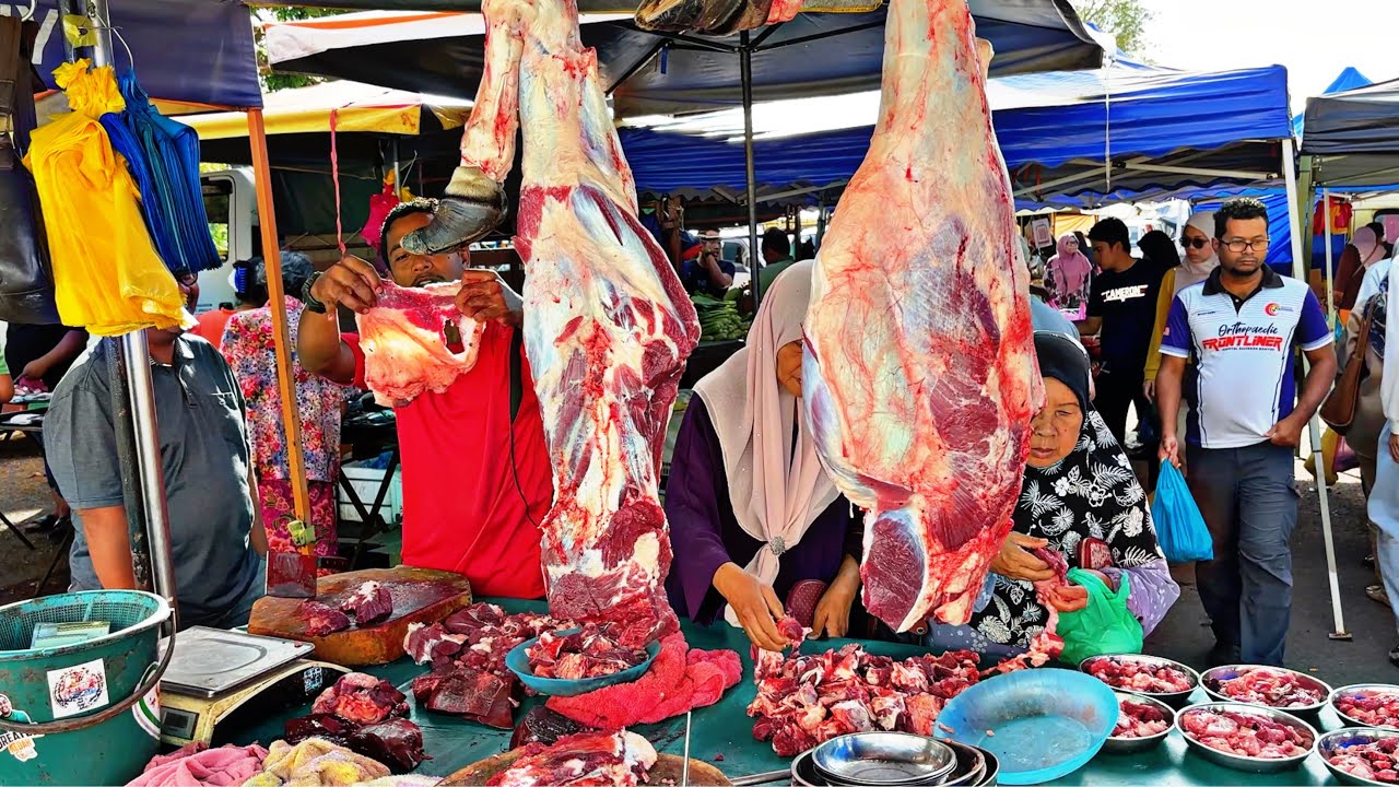 Malaysia Countryside Morning Market Tour | Pasar Pagi @ Nat Anak Bukit, Kedah #streetfood #food