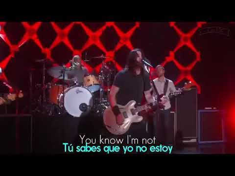 Foo Fighters - In The Clear Subtitulada (Live)
