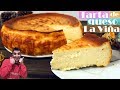 Tarta de queso "La Viña" cremosa y deliciosa.