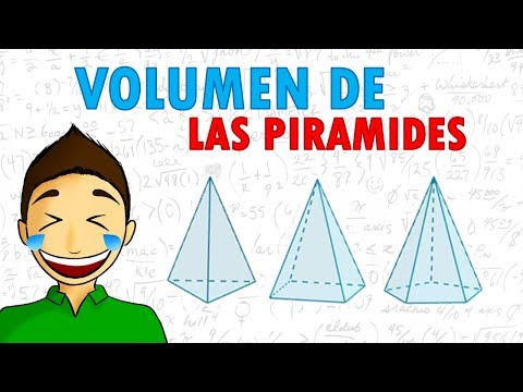 Video: ¿Por el volumen de la pirámide?