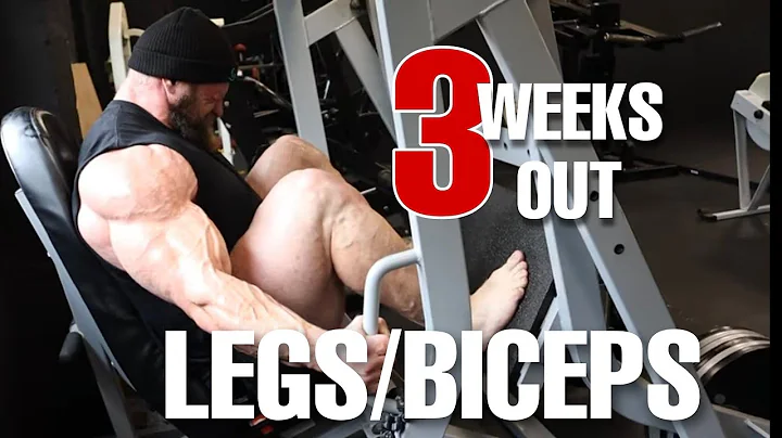 3 Weeks out from the UK Arnold Classic - Legs and Biceps