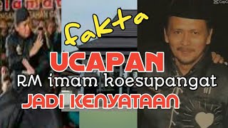 FAKTA,,!!ucapan mas imam koesupangat jadi nyata,,@singopshtchanel9944