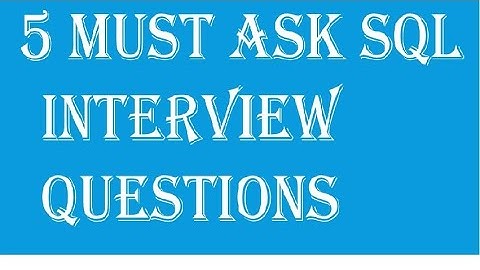 5 Must Ask SQL Questions during Interview🤠 || Get Ready for Database Interview😁#interviewtips #dbms