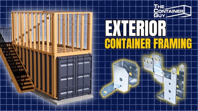 Transforming a Shipping Container into the Perfect Garage, Everything You  Need to Know - Shipping containers for sale, Used Conex