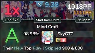 9.4 Skygtc Hololive English - Mind Craft Start From Here Hdhr 98.98% 1018Pp 1 - Osu