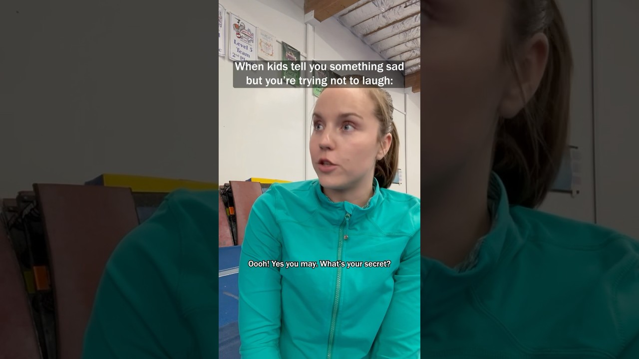 Когда дети говорят тебе что-то грустное, а ты изо всех сил пытаешься не смеяться 