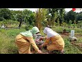 Ajak Anak Anak Nyekar ke Makam Ayahnya dan Silaturahmi ke petukangan