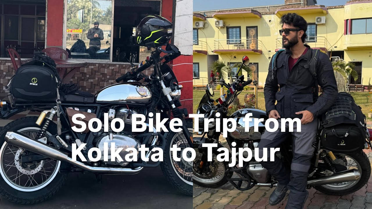 Solo Bike Trip from Kolkata to Tajpur | #Interceptor650 | #bengalivlog 