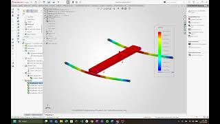 Frequency and Harmonic SolidWorks Simulations