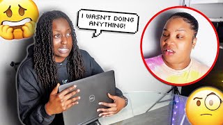 Hiding Something On My Laptop From My Girlfriend Prank Told Me Shes Single