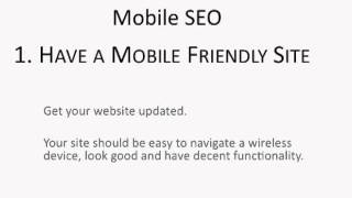 Mobile SEO From Michaela's Mobile Tips - 4 Mobile SEO Tips