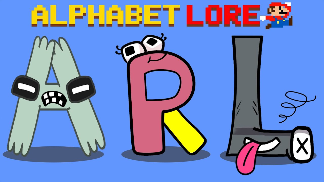 I had a dream where alphabet lore could talk and mike salcedo (the creator)  changed his name and logo but i forgor : r/thomastheplankengine