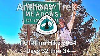 PCT Thru Hike - Days 32 thru 34 - Getting to Kennedy Meadows